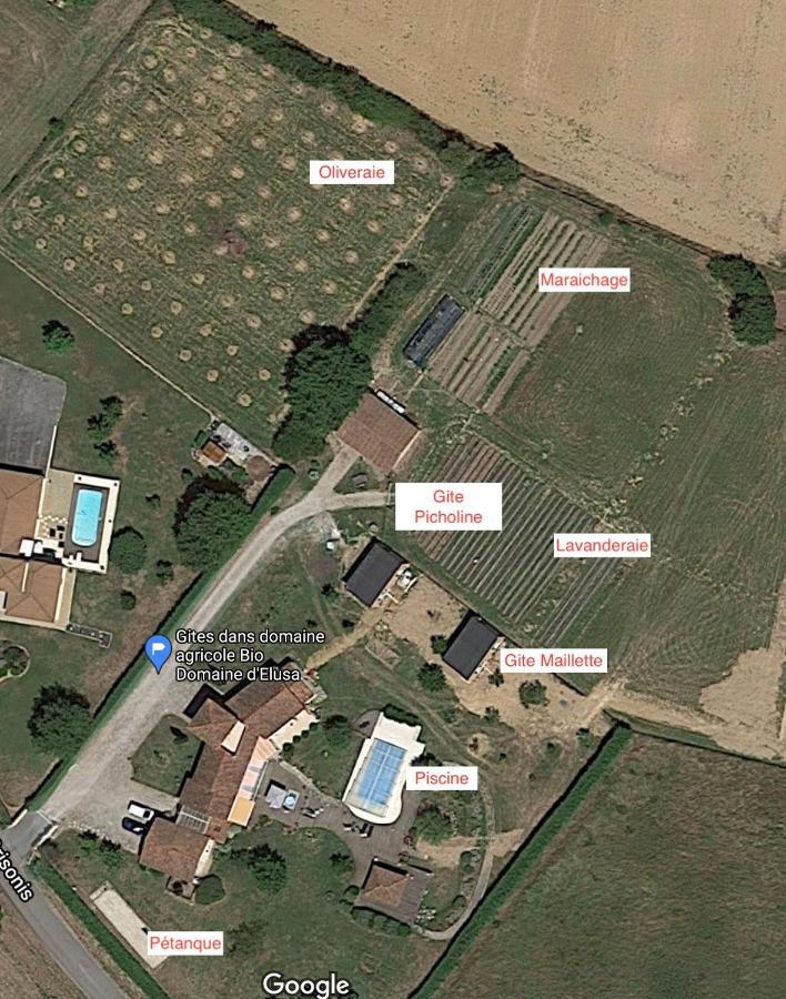 Domaine D'Elusa Vic-Fezensac Exterior foto